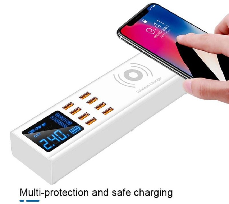 Sunshine Ss-309wd 8 Port Wireless Charger