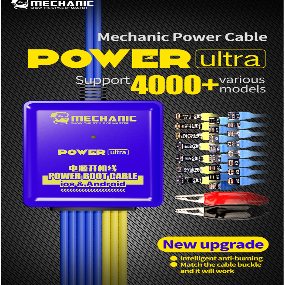 Mechanic Power Ultra Boot Cable For IP 6-15 Pro Max And Android