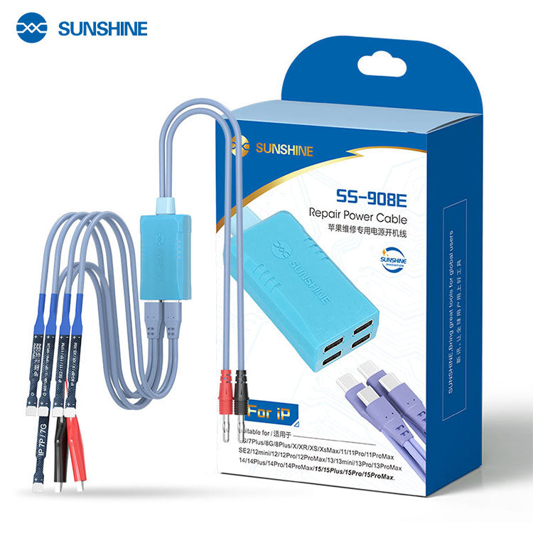 Sunshine SS-908e Boot Cable for iPhone 7 to 16 Pro Max