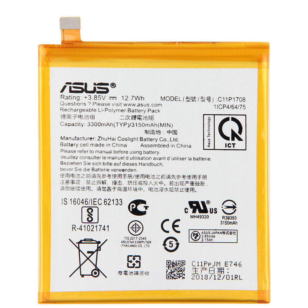 Battery For Asus Zenfone 5/5Z