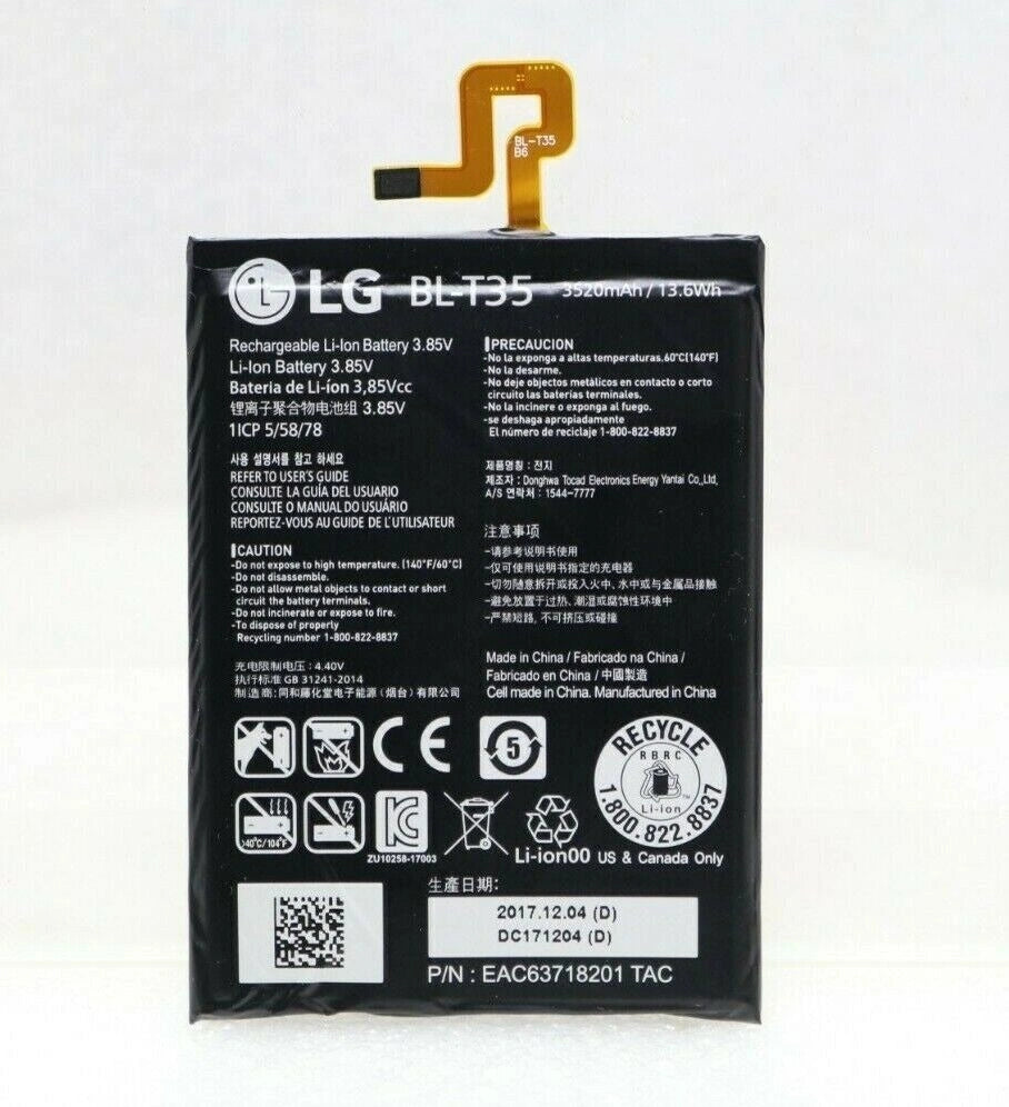 Battery For Google Pixel 2 XL(BL-T35)