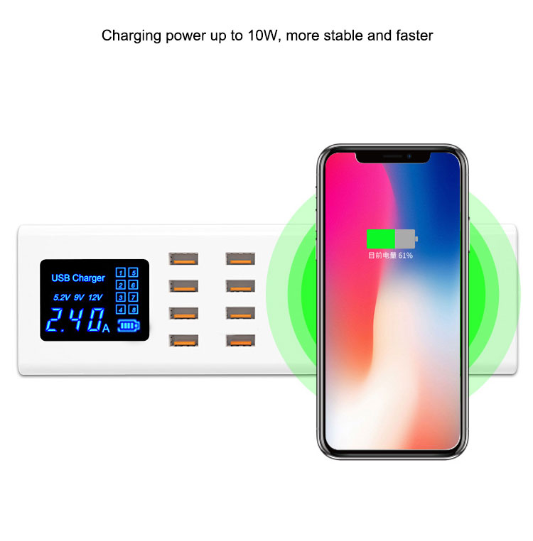 Sunshine Ss-309wd 8 Port Wireless Charger