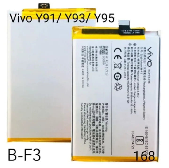 Battery Replacement For Vivo Y95/Vivo Y93/Vivo Y91/Vivo Y91i/Vivo Y90/Vivo Y90i/Vivo Y93s/Vivo Y91c/Vivo Y1S/ U1(B-F3)