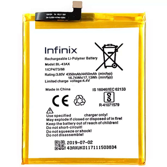 Infinix Zero 5 Pro X603/X603B (BL-43AX) Battery