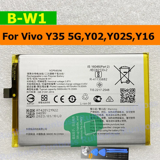 Battery Replacement For Vivo Y02/Vivo Y02s(B-W1)