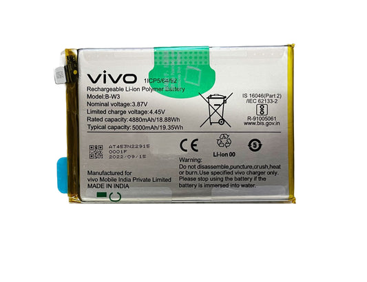 Battery Replacement For Vivo Y22/Vivo Y22s (B-W3)