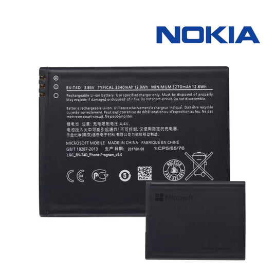 Battery Replacement For  Nokia BV-T4D