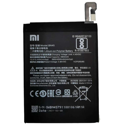 Battery Replacement For Xiaomi Redmi Note 5 Pro (BN45)