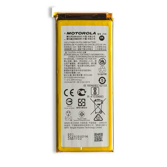 Motorola Moto G6 Plus XT1926/XT1926-1/XT1926-2/XT1926-3/XT1926-5/XT1926-6/XT1926-8/XT1926-9 (JT40) Battery