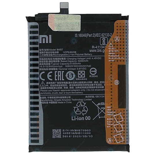 Battery Replacement For Redmi Poco X3/Poco X3 Pro (BN57)