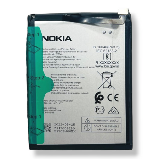 Battery Replacement For Nokia G10 / Nokia G20 (WT340)