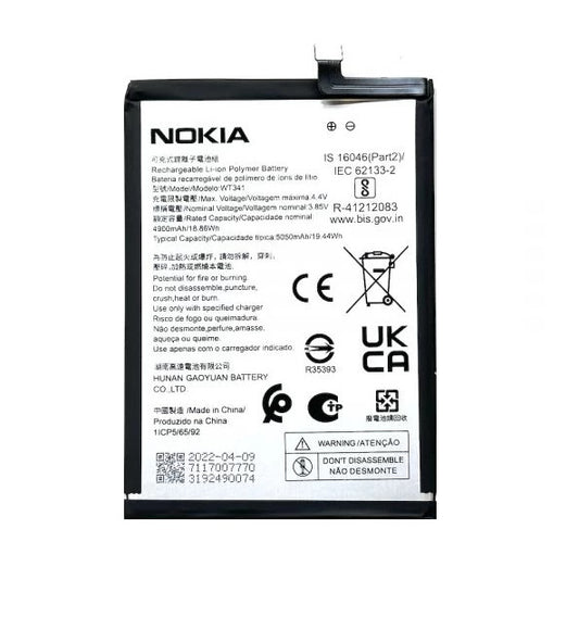 Battery Replacement For Nokia G21 (WT341)